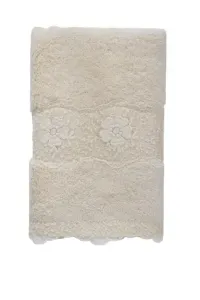 Soft Cotton Uterák STELLA s čipkou 50x100cm. Froté uteráky STELLA #1041475