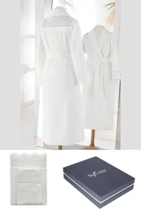 Soft Cotton Darčekové balenie županu, uteráku a osušky QUEEN. Luxusný #1041096