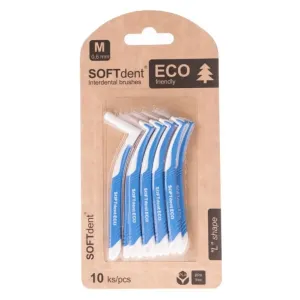 SOFTdent ECO Interdental brushes medzizubné kefky 0,6 mm 10 ks
