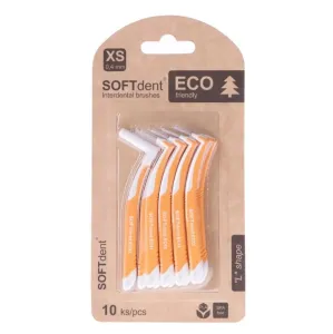 SOFTdent ECO Interdental brushes medzizubné kefky 0,4 mm 10 ks