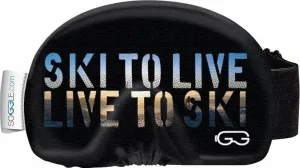 Soggle Goggle Cover Text Live To Ski Obal na lyžiarske okuliare