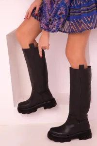 Soho Black Women's Boots 17594