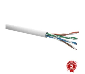 Solarix SXKD-5E-UTP-PVC Cat5E, drôt, PVC, krabica, 100m