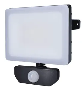 Solight Bezrámčekový LED reflektor 30W s otočným ramenom a pohybovým snímačom WM-30WS-Q
