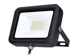 Solight Čierny LED reflektor 50W WM-50W-L