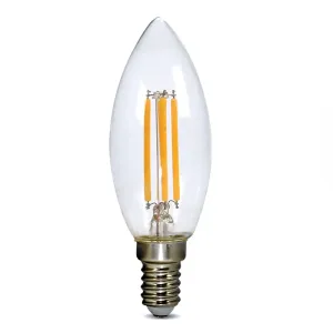 Solight LED žiarovka sviečka Retro 4W E14 WZ401A-1