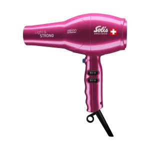 Solis Fén na vlasy Light & Strong Pink