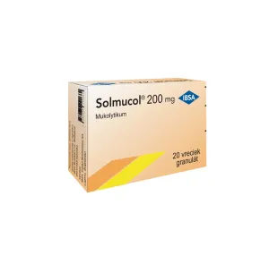Solmucol na vykašliavanie 200 mg 20 vrecúšok
