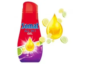 Somat All in 1 Lemon & Lime gél do umývačky riadu  35 dávok 630 ml