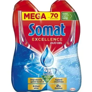 SOMAT Excellence Duo na hygienickú čistotu 70 dávok, 1,26 l