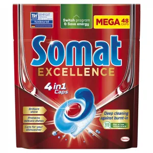 SOMAT Tablety do umývačky Excellence Mega 48 kusov