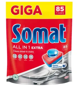 Somat All in 1 Extra tablety do umývačky riadu 85 ks