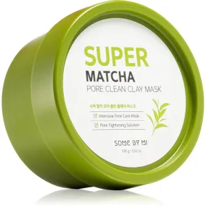 Some By Mi Super Matcha Pore Clean čistiaca ílová pleťová maska pre stiahnuté póry 100 g