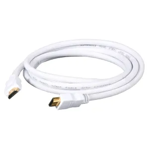 Sommer Cable HDMI High Speed with Ethernet White 2,0m
