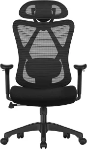 Kancelárska stolička Morsa čierna #7839799