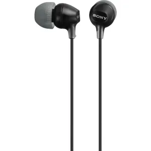 Slúchadlá do uší Sony MDR-EX15LP, čierne
