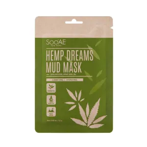 SOO`AE Bahenná čistiaca pleťová maska Hemp Dreams (Mud Mask) 12 g