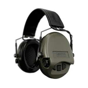 Elektronické chrániče sluchu Supreme Mil-Spec AUX Sordin® – Zelená (Farba: Zelená) #2384880