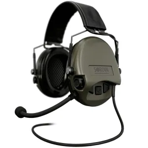 Elektronické chrániče sluchu Supreme Mil-Spec CC Slim Sordin®, s mikrofónom – Zelená (Farba: Zelená) #2384869