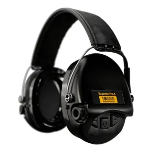 Elektronické chrániče sluchu Supreme Pro-X LED Sordin® – Čierna (Farba: Čierna) #5809763