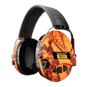 Elektronické chrániče sluchu Supreme Pro-X LED Sordin® – Oranžová (Farba: Oranžová) #5809765