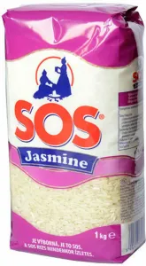SOS Ryža dlhozrnná Jasmine 1 kg