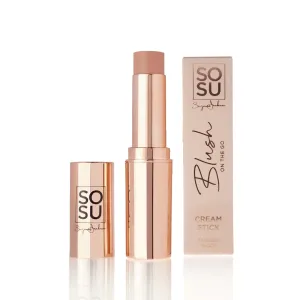 SOSU Cosmetics Blush On The Go krémová lícenka v tyčinke odtieň 01 Blush Rose 7,2 g