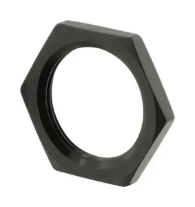 Souriau-Sunbank / Eaton Utl10Nut Hex Nut, Aluminium Alloy, Black