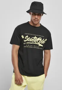 Pánske tričko Southpole Short Sleeve Tee Farba: black, Veľkosť: S