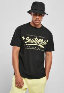 Pánske tričko Southpole Short Sleeve Tee Farba: black, Veľkosť: L