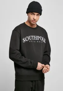 Men's Southpole Script 3D Embroidery Sweatshirt - Black #1494454