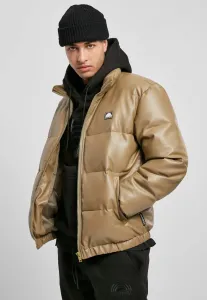 Southpole Imitation Leather Bubble Jacket khaki - Size:L