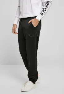Southpole Tricot Pants with Tape black - Size:L