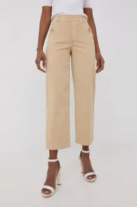 Nohavice Spanx dámske, béžová farba, rovné, vysoký pás #220481
