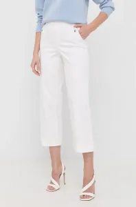 Nohavice Spanx dámske, biela farba, rovné, vysoký pás #220479