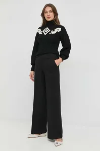 Nohavice Spanx dámske, čierna farba, široké, vysoký pás #4230603