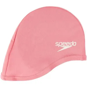 Speedo POLY CAP JU Juniorská plavecká čiapka, ružová, veľkosť os