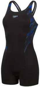 Speedo hyperboom splice legsuit black/true cobalt/curious blue s -