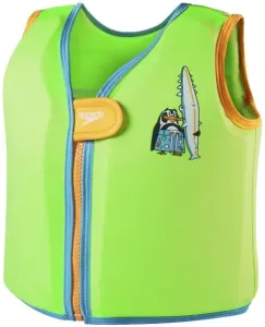 Speedo character printed float vest chima azure blue/fluro green 1-2 #6701315