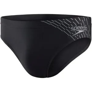 Speedo MEDLEY LOGO 7CM BRIEF Pánske plavky, čierna, veľkosť #6701324