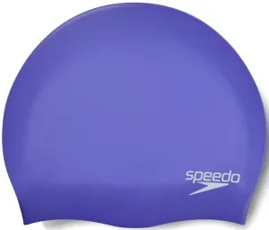 Plavecká čiapočka speedo plain moulded silicone cap fialová