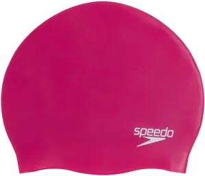 Plavecká čiapočka speedo plain moulded silicone cap ružová #4999056