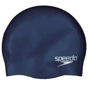 Plavecká čiapočka speedo plain flat silicon cap modrá #2196282
