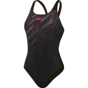 Speedo HYPERBOOM PLACEMENT MUSCLEBACK Dámske jednodielne športové plavky, čierna, veľkosť #9276063