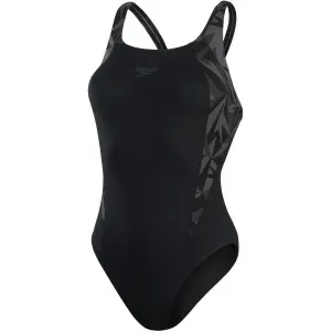Speedo HYPERBOOM SPLICE MUSCLEBACK Dámske plavky, čierna, veľkosť #410044