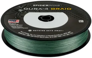Spiderwire splietaná šnúra dura4 150 m green-priemer 0,14 mm / nosnosť 11,8 kg