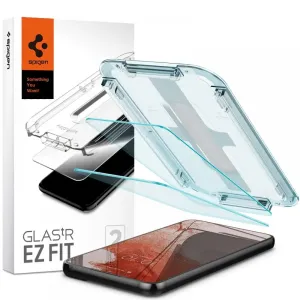 Spigen  Glass.TR  EZFit s aplikátorom, 2 kusy, Tvrdené sklo, Samsung Galaxy S22 Plus