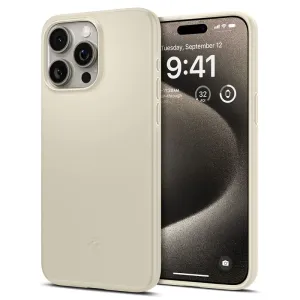 Kryt Spigen Thin Fit, mute beige - iPhone 15 Pro Max (ACS06551)