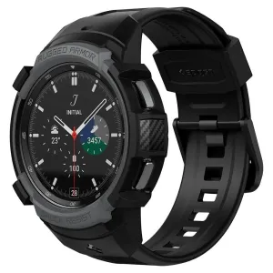 Spigen Rugged Armor "PRO" band for Samsung Galaxy Watch 4 Classic 46 mm charcoal grey