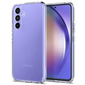 Samsung Galaxy A54 5G SM-A546B, plastový zadný kryt + silikónový rám, Spigen Ultra Hybrid, priehľadný